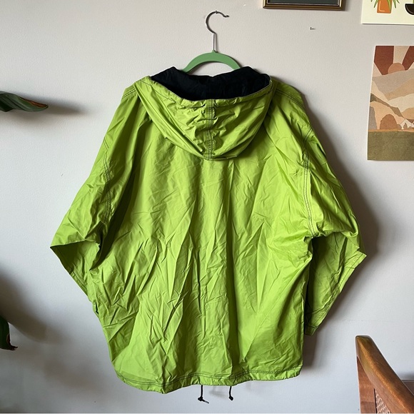 Vintage K-Way Men’s Rain Jacket in Green Lime Size Medium - Picture 9 of 15